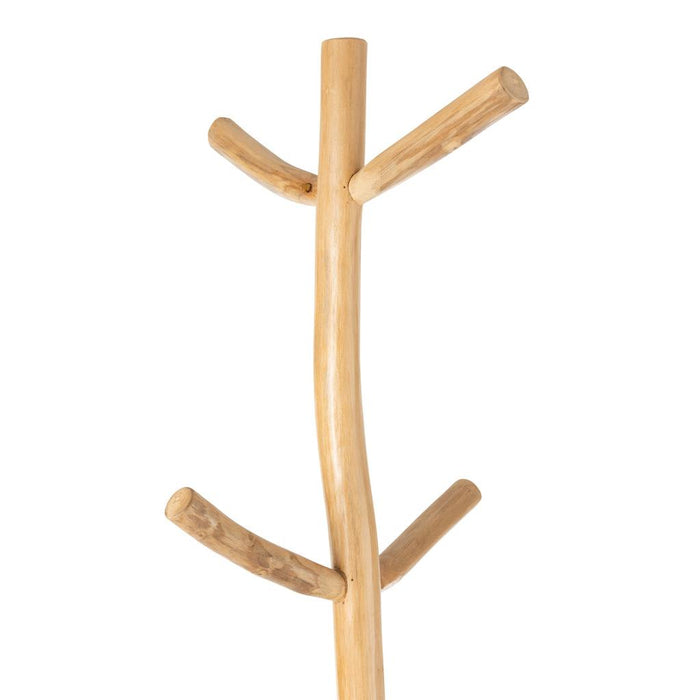 Kapstok Naturel Ash hout 68 cm 68x57x184 cm-Kapstokken-J-Line