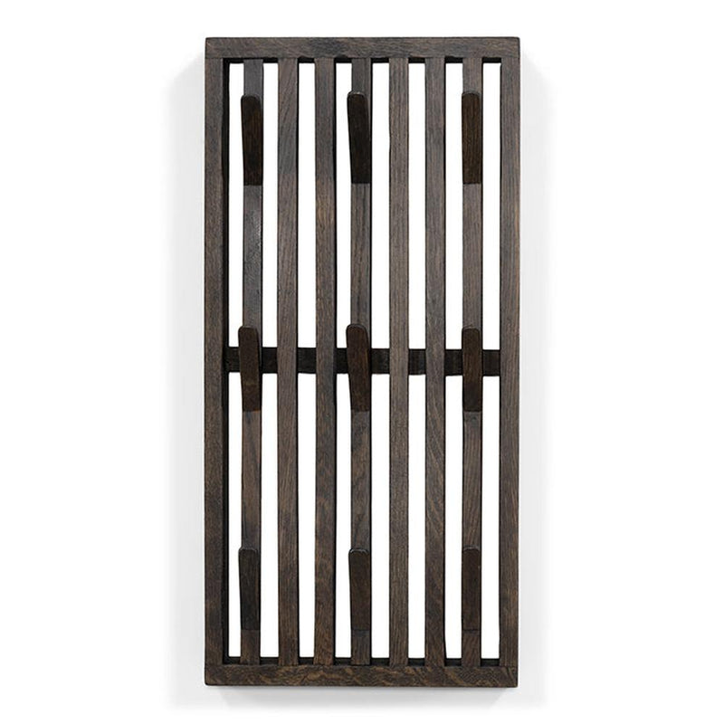 Kapstok PARCO Walnoot 24.3x1.5x50cm Spinder Design-Kapstokken-Spinder