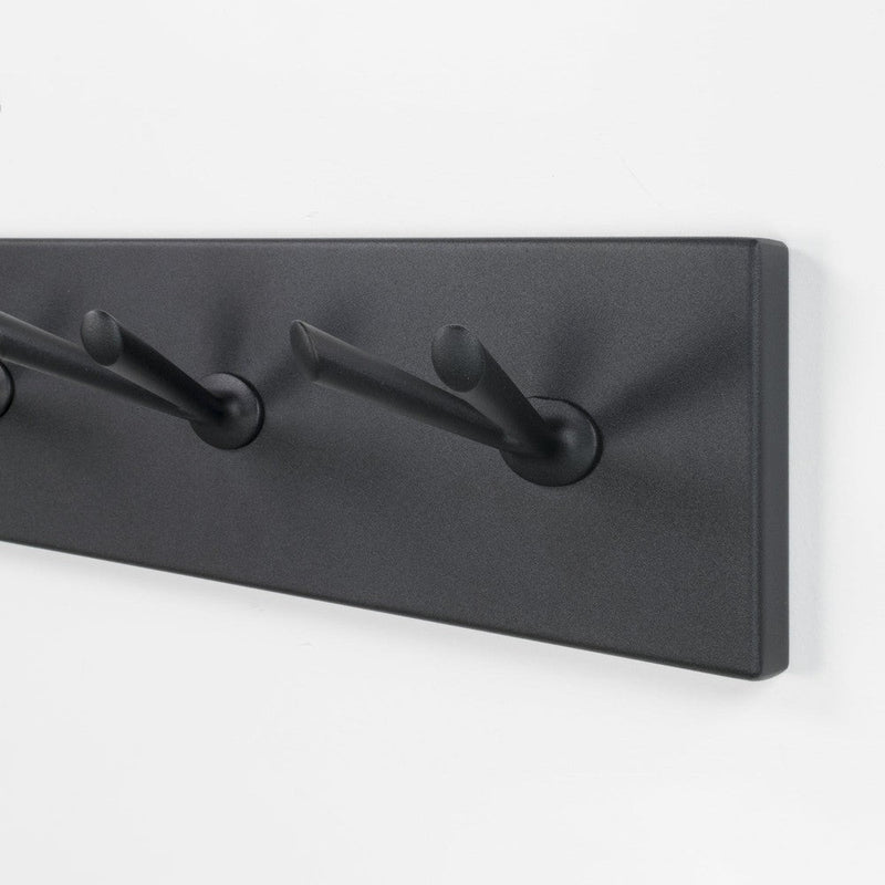 Kapstok PULL 7 Zwart 104.5x10x12.5cm Spinder Design-Kapstokken-Spinder