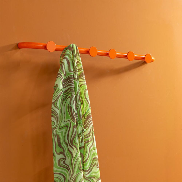 Kapstok RETRO Oranje 75x9.6x4.5cm Spinder Design-Kapstokken-Spinder