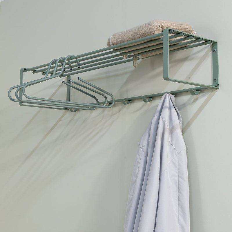 Kapstok REX 2 XL Dusty Green 100x29x19cm Spinder Design-Kapstokken-Spinder