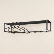 Kapstok REX 2 XL Zwart 100x29x19cm Spinder Design-Kapstokken-Spinder