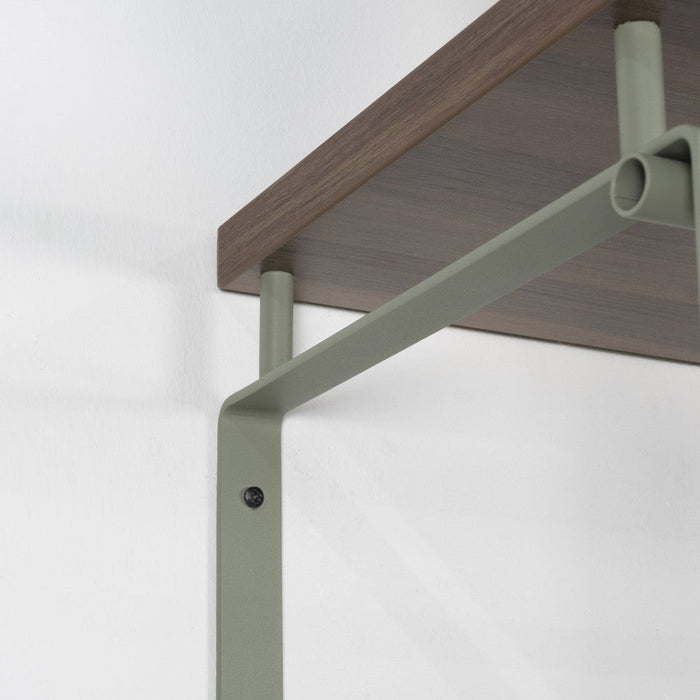 Kapstok REX 3 Dusty Green Walnut 70x29x28cm Spinder Design-Kapstokken-Spinder