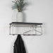 Kapstok REX 3 Nikkel 70x29x28cm Spinder Design-Kapstokken-Spinder