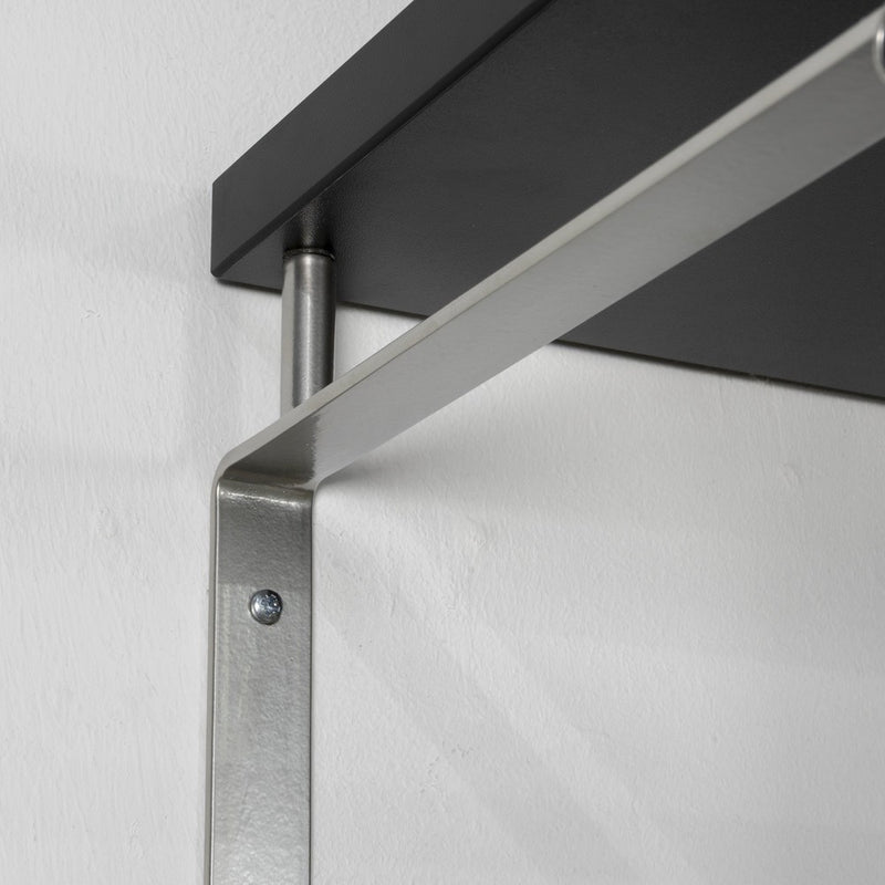 Kapstok REX 3 Nikkel 70x29x28cm Spinder Design-Kapstokken-Spinder