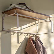Kapstok REX 3 Silky Taupe Walnut 70x29x28cm Spinder Design-Kapstokken-Spinder