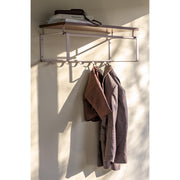 Kapstok REX 3 Silky Taupe Walnut 70x29x28cm Spinder Design-Kapstokken-Spinder