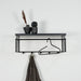 Kapstok REX 3 Zwart 70x29x28cm Spinder Design-Kapstokken-Spinder