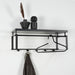 Kapstok REX 3 Zwart 70x29x28cm Spinder Design-Kapstokken-Spinder