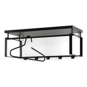 Kapstok REX 3 Zwart 70x29x28cm Spinder Design-Kapstokken-Spinder