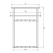 Kapstok RIZZOLI Clay Terra 76x34x76cm Spinder Design-Kapstokken-Spinder