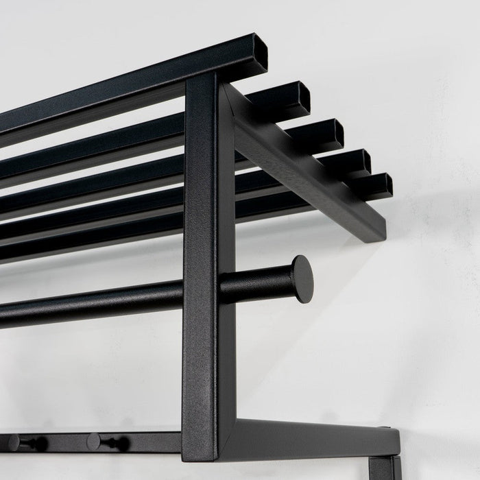 Kapstok RIZZOLI Zwart 76x34x76cm Spinder Design-Kapstokken-Spinder