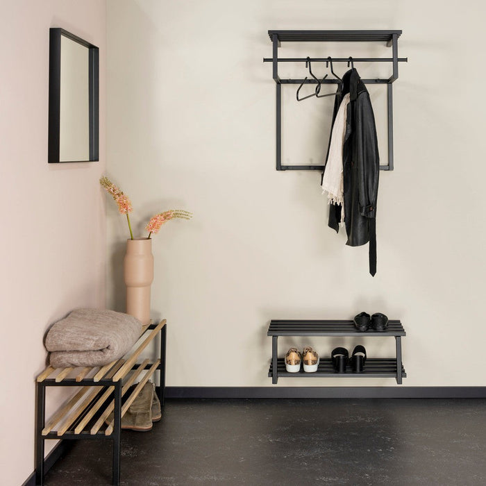 Kapstok RIZZOLI Zwart 76x34x76cm Spinder Design-Kapstokken-Spinder
