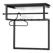 Kapstok RIZZOLI Zwart 76x34x76cm Spinder Design-Kapstokken-Spinder