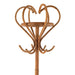 Kapstok Rotan Honing Geel Naturel 44 cm 43.5x43.5x203 cm-Kapstokken-J-Line