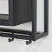Kapstok SCHOOL 120 BLACK EDITION Zwart 118x19x29.5cm-Kapstokken-Spinder