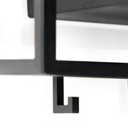 Kapstok SCHOOL 80 Zwart 78x19x29.5cm Spinder Design-Kapstokken-Spinder