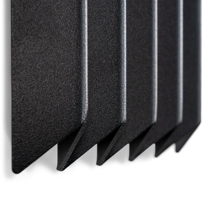Kapstok SENSU M Zwart 21x4x29.5cm Spinder Design-Kapstokken-Spinder