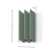 Kapstok SENSU S Dusty Green 12.6x4x21cm Spinder Design-Kapstokken-Spinder