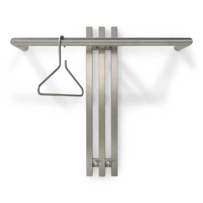 Kapstok SENZA 1 RVS 65x28x63.5cm Spinder Design-Kapstokken-Spinder