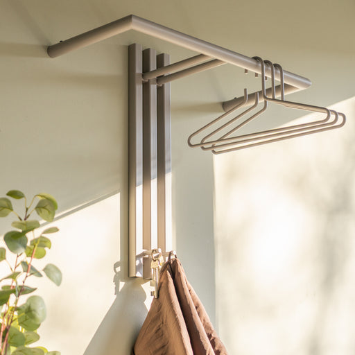 Kapstok SENZA 1 Silky Taupe 65x28x63.5cm Spinder Design-Kapstokken-Spinder