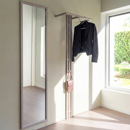 Kapstok SENZA 5 Silky Taupe 65x28x190cm Spinder Design-Kapstokken-Spinder