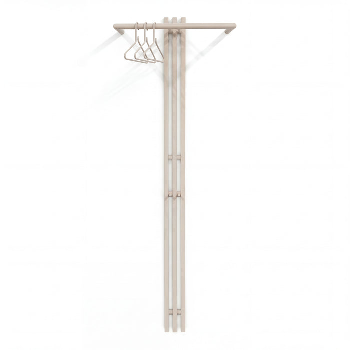 Kapstok SENZA 5 Silky Taupe 65x28x190cm Spinder Design-Kapstokken-Spinder