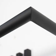 Kapstok SENZA 5 Zwart 65x28x190cm Spinder Design-Kapstokken-Spinder