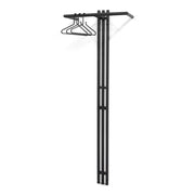 Kapstok SENZA 5 Zwart 65x28x190cm Spinder Design-Kapstokken-Spinder