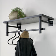 Kapstok SIMPLON Zwart 76x29x23cm Spinder Design-Kapstokken-Spinder