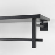 Kapstok SIMPLON Zwart 76x29x23cm Spinder Design-Kapstokken-Spinder