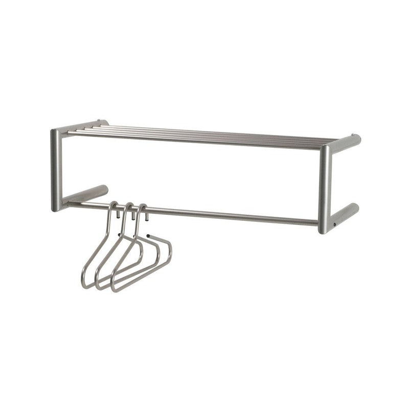 Kapstok SMOOTH Wandkapstok Nikkel-Kapstokken-Spinder