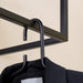 Kapstok STRATO 80 Zwart 78x31x21cm Spinder Design-Kapstokken-Spinder
