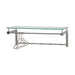 Kapstok SUZA 5 RVS Helder Glas 79x29x28cm Spinder Design-Kapstokken-Spinder