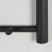 Kapstok SUZA 5 Zwart Helder Glas 79x29x28cm Spinder Design-Kapstokken-Spinder