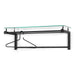 Kapstok SUZA 5 Zwart Helder Glas 79x29x28cm Spinder Design-Kapstokken-Spinder