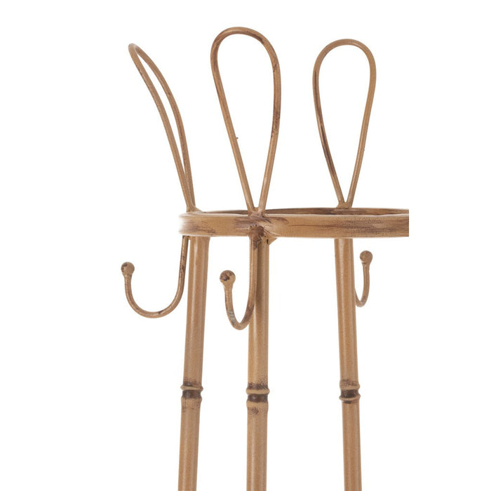 Kapstok Staand Met Mand Rotan Naturel 168 cm 33x33x167.5 cm-Kapstokken-J-Line