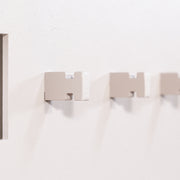 Kapstok TETROMINO Silky Taupe 40x3.5x21.5cm Spinder Design-Kapstokken-Spinder