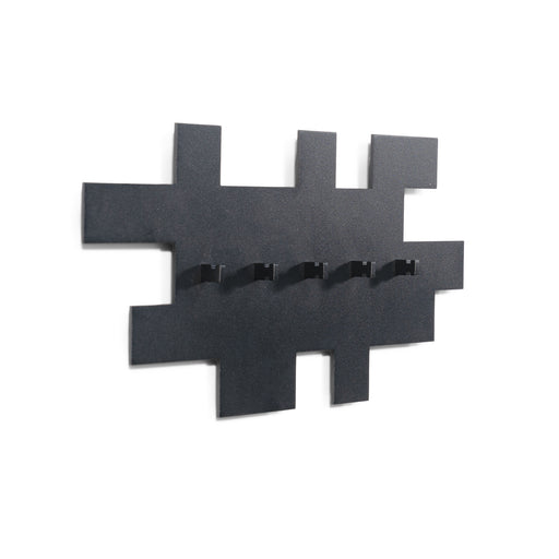 Kapstok TETROMINO Zwart 40x3.5x20.5cm Spinder Design-Kapstokken-Spinder