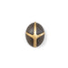 Kapstok TICK Donkerbruin Goud 7.5x3.5x9.5cm Spinder Design-Kapstokken-Spinder
