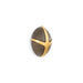 Kapstok TICK Donkerbruin Goud 7.5x3.5x9.5cm Spinder Design-Kapstokken-Spinder