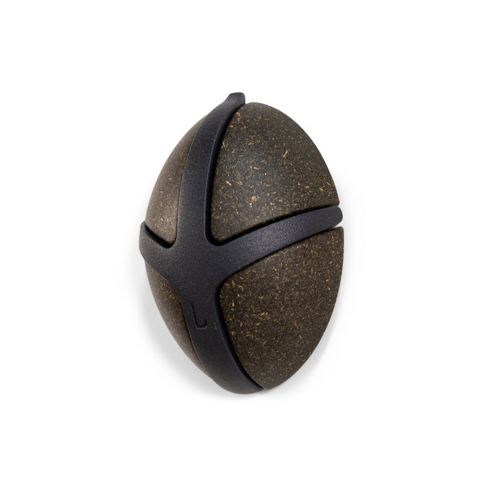 Kapstok TICK Donkerbruin Zwart 7.5x3.5x9.5cm Spinder Design-Kapstokken-Spinder
