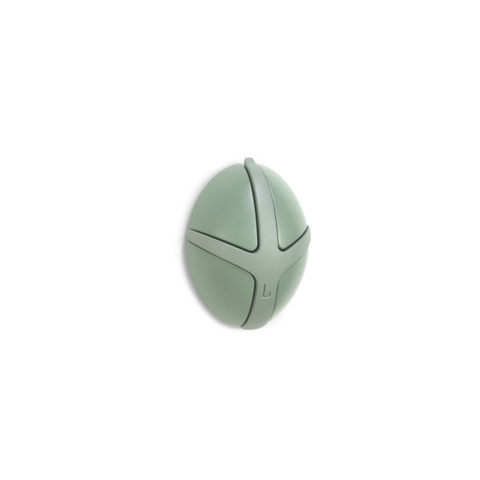 Kapstok TICK Dusty Green 7.5x3.5x9.5cm Spinder Design-Kapstokken-Spinder