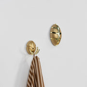 Kapstok TICK Goud 7.5x3.5x9.5cm Spinder Design-Kapstokken-Spinder