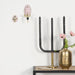 Kapstok TICK Pale Pink Goud 7.5x3.5x9.5cm Spinder Design-Kapstokken-Spinder