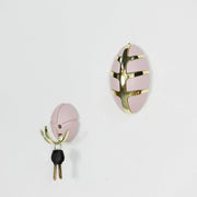 Kapstok TICK Pale Pink Goud 7.5x3.5x9.5cm Spinder Design-Kapstokken-Spinder