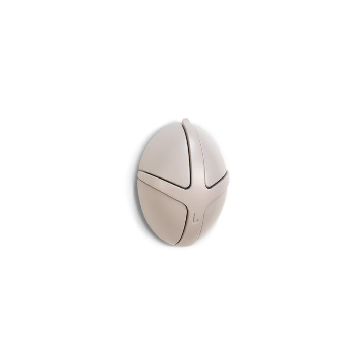 Kapstok TICK Silky Taupe 7.5x3.5x9.5cm Spinder Design-Kapstokken-Spinder
