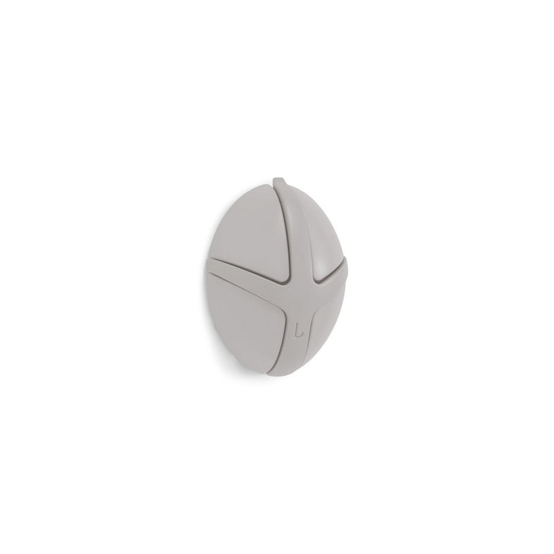 Kapstok TICK Silky Taupe 7.5x3.5x9.5cm Spinder Design-Kapstokken-Spinder