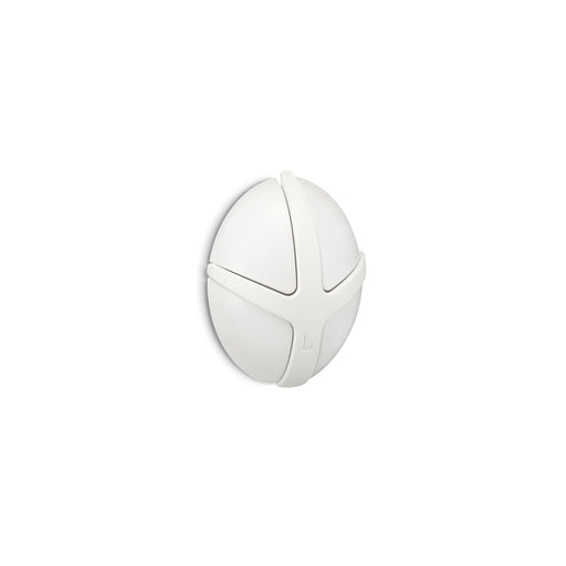 Kapstok TICK Wit 7.5x3.5x9.5cm Spinder Design-Kapstokken-Spinder
