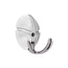Kapstok TICK Wit Chroom 7.5x3.5x9.5cm Spinder Design-Kapstokken-Spinder